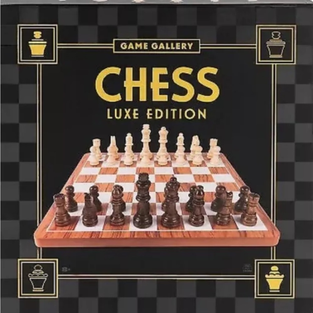 Game Gallery Chess Set Luxe Edition